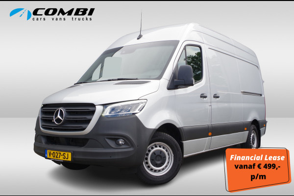 Mercedes-Benz Sprinter 319 3.0 V6 CDI L2H2 > 191pk/Luxe Bus/Dubbele schuifdeur/Luchtv. LED/Leer/Elektrisch verstelbare stoelen