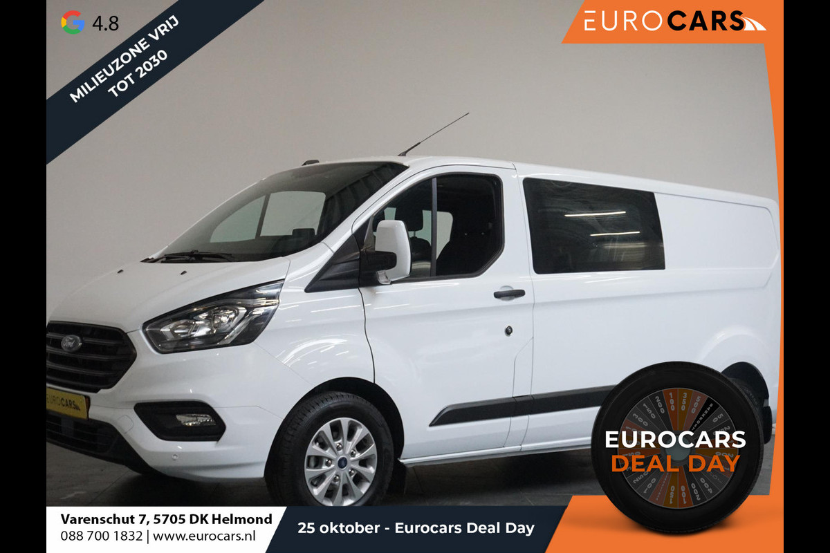 Ford Transit Custom 300 2.0 TDCI L2H1 Trend Dubbele Cabine Navi Apple Carplay / Android Auto Trekhaak Cruise control Camera Airco Ford Transit Custom 300 2.0 TDCI L2H1 Trend Dubbele Cabine Navi Apple Carplay / Android Auto Trekhaak Cruise control Camera Airco