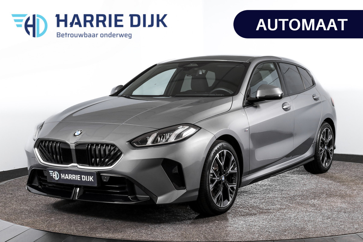 BMW 1-serie 120 M Sport | Dig. Cockpit | Adapt. Cruise | Stoelverw. | Leder | PDC | Camera | NAV + App. Connect | ECC | DAB | LM 18" | 0975