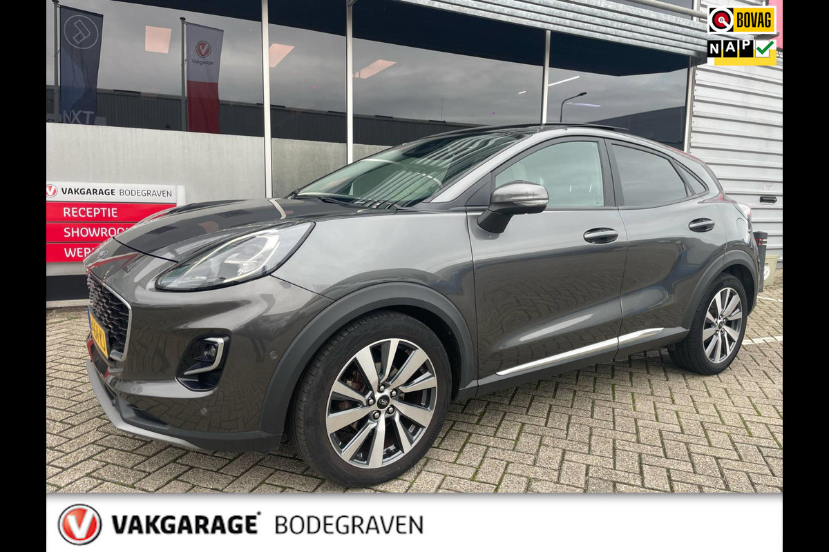 Ford Puma 1.0 EcoBoost Hybrid Titanium X / massage / panoramadak Ford Puma 1.0 EcoBoost Hybrid Titanium X / massage / panoramadak