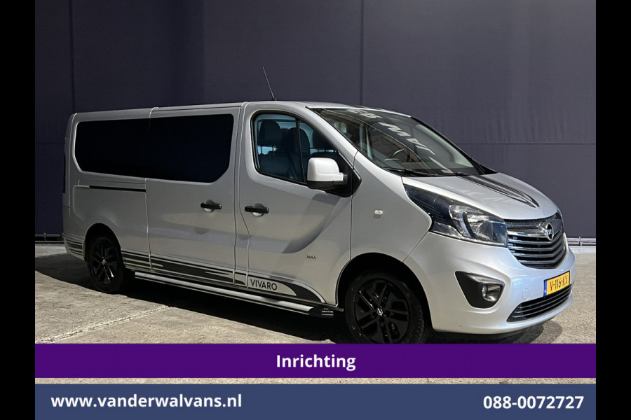 Opel Vivaro 1.6 CDTI 146pk L2H1 inrichting Euro6 SPORT Airco | Camera | LED | Cruisecontrol Trekhaak, Sidebars, Stoelverwarming, Parkeersensoren, Bijrijdersbank