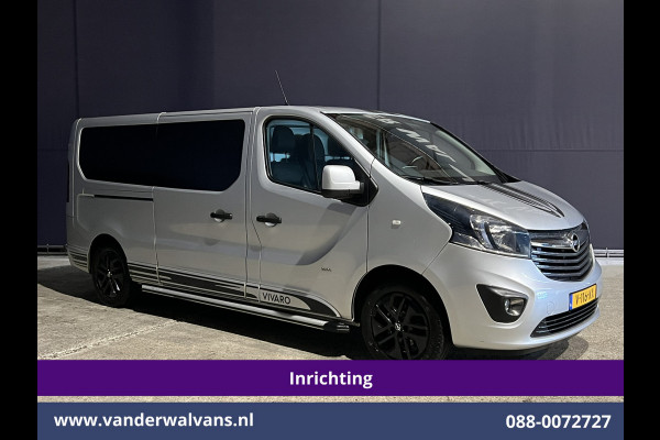Opel Vivaro 1.6 CDTI 146pk L2H1 inrichting Euro6 SPORT Airco | Camera | LED | Cruisecontrol Trekhaak, Sidebars, Stoelverwarming, Parkeersensoren, Bijrijdersbank