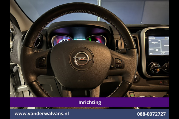 Opel Vivaro 1.6 CDTI 146pk L2H1 inrichting Euro6 SPORT Airco | Camera | LED | Cruisecontrol Trekhaak, Sidebars, Stoelverwarming, Parkeersensoren, Bijrijdersbank