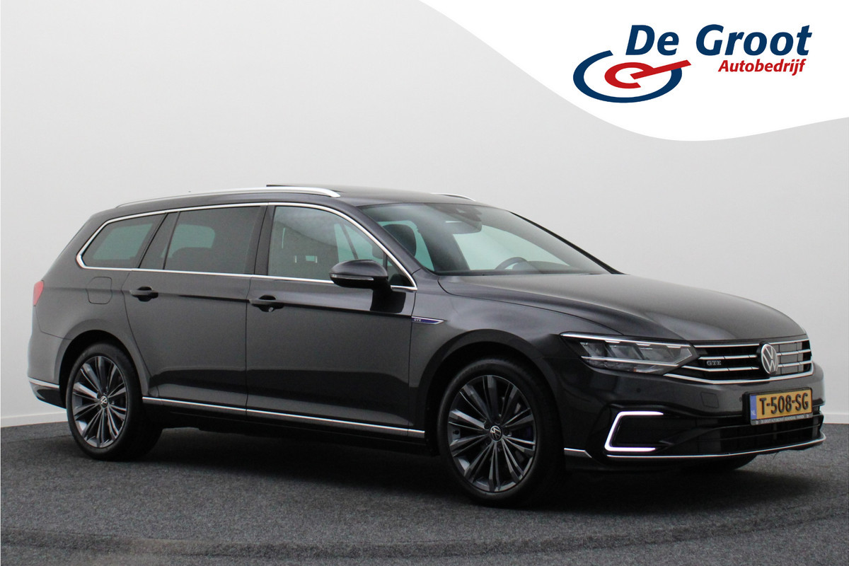 Volkswagen Passat Variant 1.4 TSI DSG PHEV GTE Business Virtual Cockpit, Panoramadak, ACC, Camera, Apple Carplay, DAB, PDC, 18'' Volkswagen Passat Variant 1.4 TSI DSG PHEV GTE Business Virtual Cockpit, Panoramadak, ACC, Camera, Apple Carplay, DAB, PDC, 18''