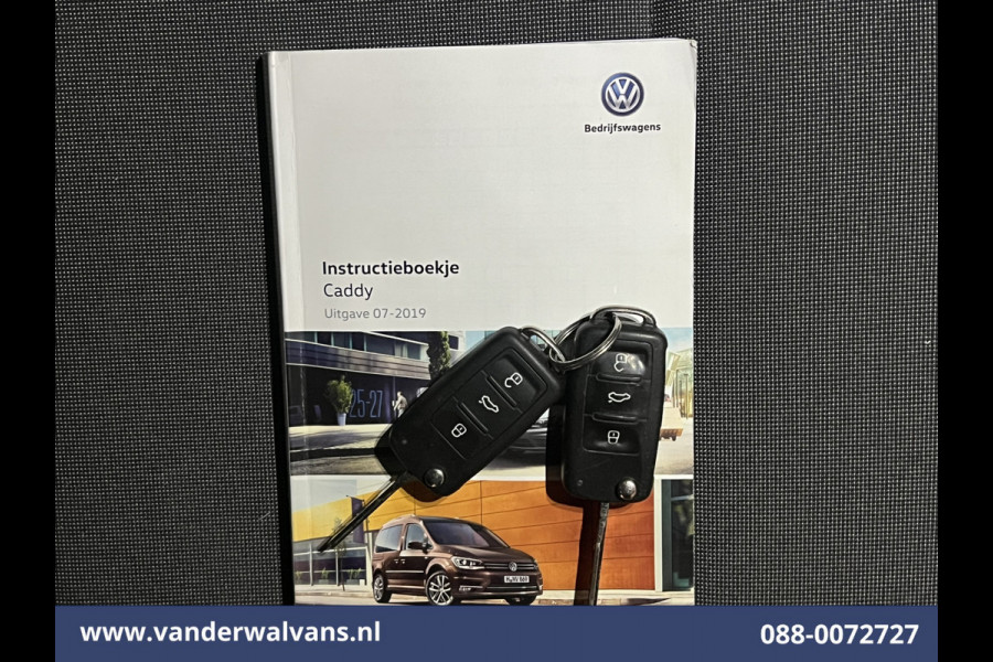Volkswagen Caddy 2.0 TDI L2H1 Maxi Euro6 Airco | Navigatie | Apple Carplay | Android Auto Cruisecontrol, Parkeersensoren, Verwarmde voorruit