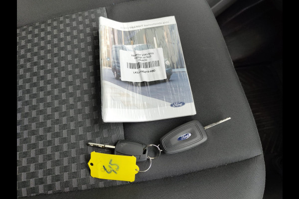 Ford Transit 2.0TDCI 130pk 350 L4H3 Navi Camera Pdc Apple Carplay Android WiFi Airco Cruise Control Voorruit-Verwarmd Regensensor DAB Schuifdeur Betonplex Vloer Wandbetimmering Roll Stability Control Led Spoorwisselassist Euro 6 Zeer Compleet!