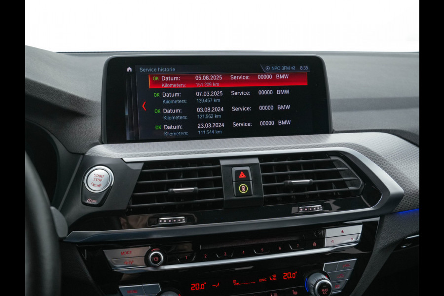 BMW X3 xDrive20i M-Sportpack High Executive Aut. *LUXURY-LEATHER | FULL-LED | TOP-VIEW | HEAD-UP | ADAPTIVE-CRUISE | BLIND-SPOT | DIGI-COCKPIT | HIFI-SOUND | DAB+ | AMBIENT-LIGHT | NAVI-FULLMAP | HEATED-SPORTSEATS | 21''ALU*