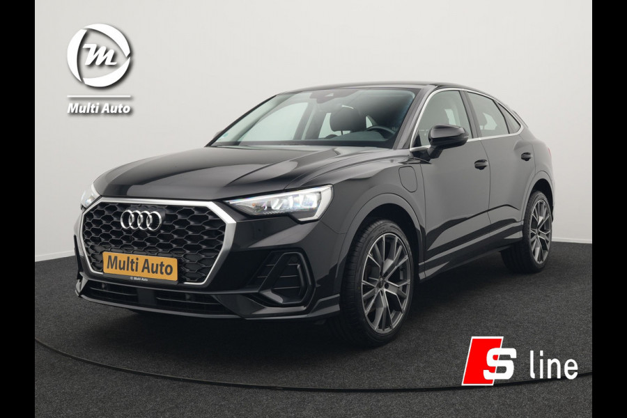 Audi Q3 Sportback 45 TFSI e S Line Plug In Hybrid 245pk Dealer O.H PHEV | Adaptive Cruise | Alcantara Sportstoelen Verwarmd | Bluetooth | Lane Assist | Blis | Sfeerverlichting | Navigatie | Virtual | DAB | 20"LM | Audi Q3 Sportback 45 TFSI e S Line Plug In Hybrid 245pk Dealer O.H PHEV | Adaptive Cruise | Alcantara Sportstoelen Verwarmd | Bluetooth | Lane Assist | Blis | Sfeerverlichting | Navigatie | Virtual | DAB | 20"LM |
