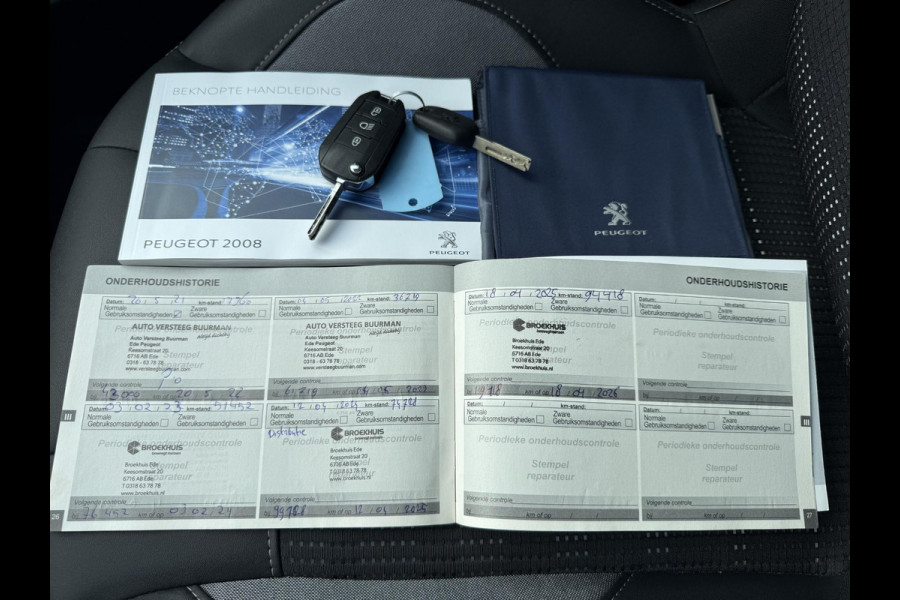 Peugeot 2008 1.2 PureTech Allure 2e Eigenaar,Navi,Pano,Camera,Clima,Cruise,PDC,Trekhaak,Apple Carplay,N.A.P,APK tot 05-2026
