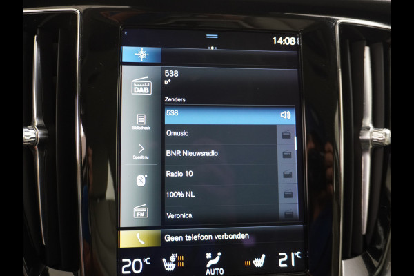 Volvo V60 2.0T AUT-7 Inscription Leder MHEV Apple Carplay Android Auto Harman&Kardon®-Hifi Camera Adap.Cruise Elek.Stoelen Stuur+Stoelverw Lmv 18" Led Elek. Achterklep Regen-Lichtsensor Collision Avoidance Bluetooth Wifi 1e Eigenaar €50.755 Nieuwprijs Zeer compleet MHEV-Mild-Hybrid 1.800kg trekvermogen