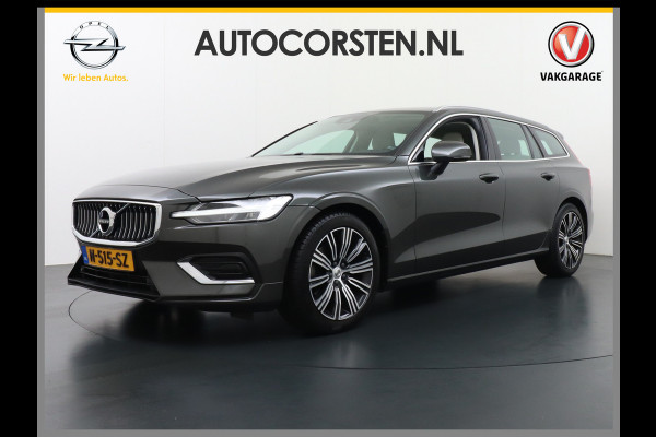 Volvo V60 2.0T AUT-7 Inscription Leder MHEV Apple Carplay Android Auto Harman&Kardon®-Hifi Camera Adap.Cruise Elek.Stoelen Stuur+Stoelverw Lmv 18" Led Elek. Achterklep Regen-Lichtsensor Collision Avoidance Bluetooth Wifi 1e Eigenaar €50.755 Nieuwprijs Zeer compleet MHEV-Mild-Hybrid 1.800kg trekvermogen