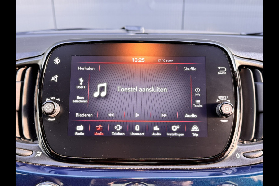 Fiat 500 1.0 Hybrid Club | Carplay/Android | Cruise control | Parkeersensoren achter Fiat 500 1.0 Hybrid Club | Carplay/Android | Cruise control | Parkeersensoren achter