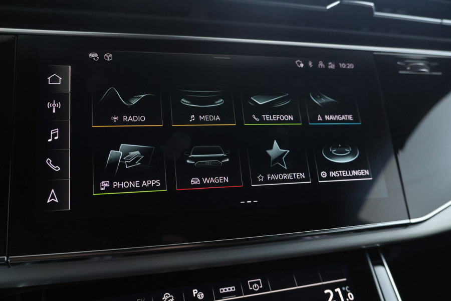 Audi Q8 55 TFSI e quattro Pro Line S alle opties behalve panorama