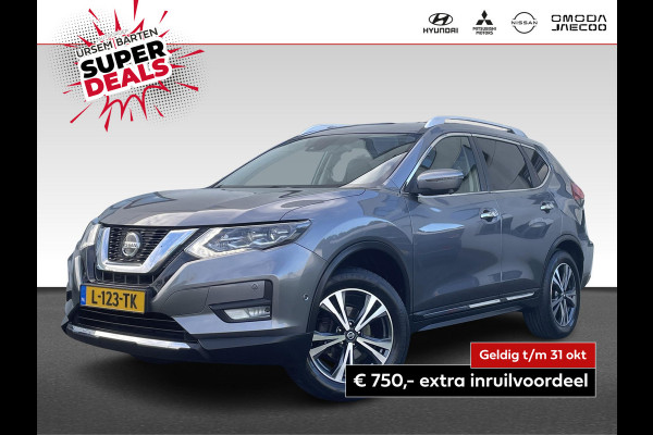 Nissan X-Trail 1.3 DIG-T Tekna | Leder | Schuif kantel dak | Navigatie