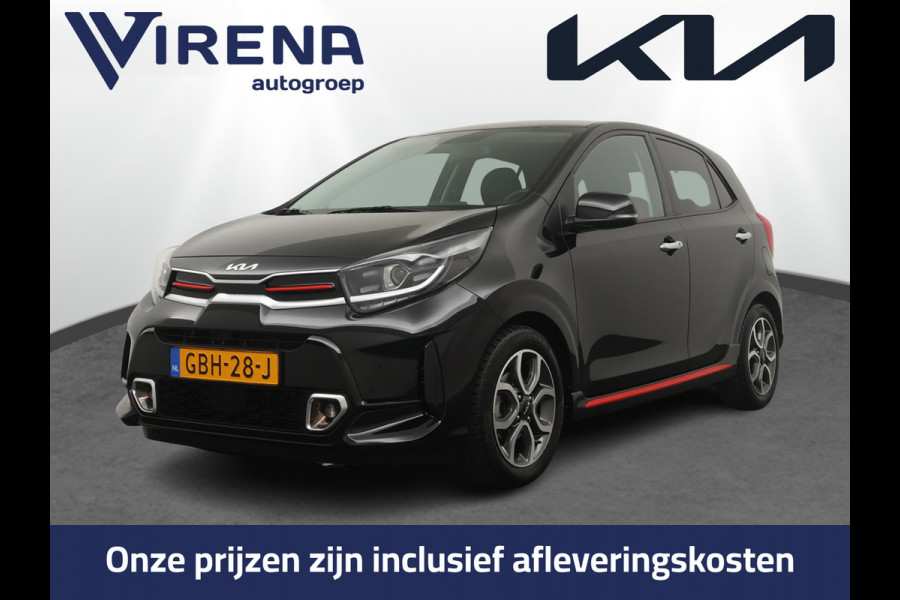 Kia Picanto 1.0 DPi GT-Line - Leder - Navigatie - Lichtmetalen Velgen 15" - Cruise Control - Climate Control - Fabrieksgarantie Tot 2031