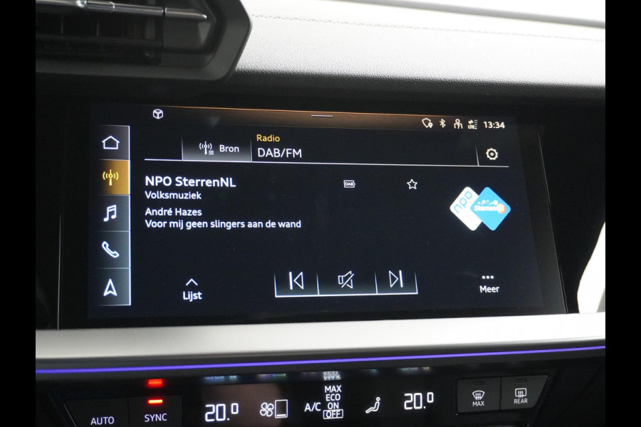 Audi A3 Limousine 35 TFSI S edition S line in- exterieur+ sportonderstel | VIRTUAL DASH | PANORAMADAK | LEDER+ STOELVERWARMING | CAMERA | AMBILIGHT | RIJKLAARPRIJS INCL. 12MND BOVAG