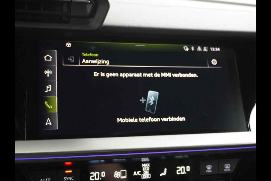 Audi A3 Limousine 35 TFSI S edition S line in- exterieur+ sportonderstel | VIRTUAL DASH | PANORAMADAK | LEDER+ STOELVERWARMING | CAMERA | AMBILIGHT | RIJKLAARPRIJS INCL. 12MND BOVAG