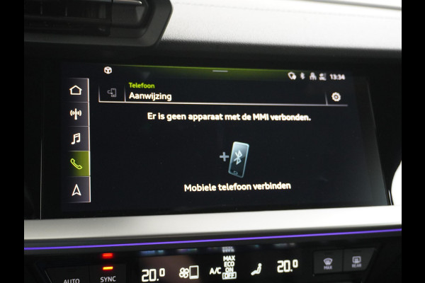Audi A3 Limousine 35 TFSI S edition S line in- exterieur+ sportonderstel | VIRTUAL DASH | PANORAMADAK | LEDER+ STOELVERWARMING | CAMERA | AMBILIGHT | RIJKLAARPRIJS INCL. 12MND BOVAG