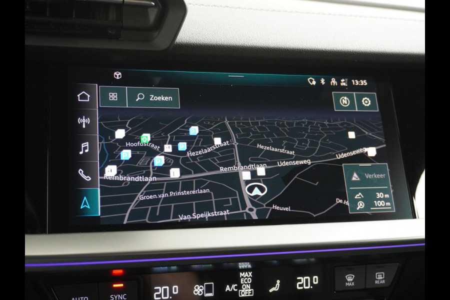 Audi A3 Limousine 35 TFSI S edition S line in- exterieur+ sportonderstel | VIRTUAL DASH | PANORAMADAK | LEDER+ STOELVERWARMING | CAMERA | AMBILIGHT | RIJKLAARPRIJS INCL. 12MND BOVAG