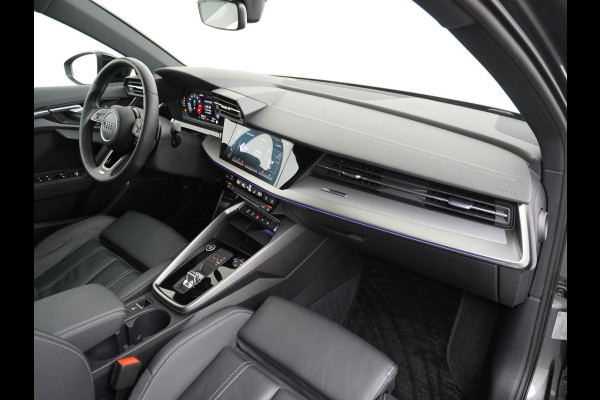 Audi A3 Limousine 35 TFSI S edition S line in- exterieur+ sportonderstel | VIRTUAL DASH | PANORAMADAK | LEDER+ STOELVERWARMING | CAMERA | AMBILIGHT | RIJKLAARPRIJS INCL. 12MND BOVAG