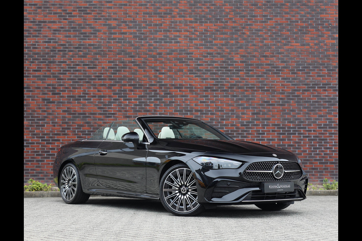 Mercedes-Benz CLE Cabriolet 300 4MATIC AMG Line | Burmester - Airscarf - Trekhaak Mercedes-Benz CLE Cabriolet 300 4MATIC AMG Line | Burmester - Airscarf - Trekhaak