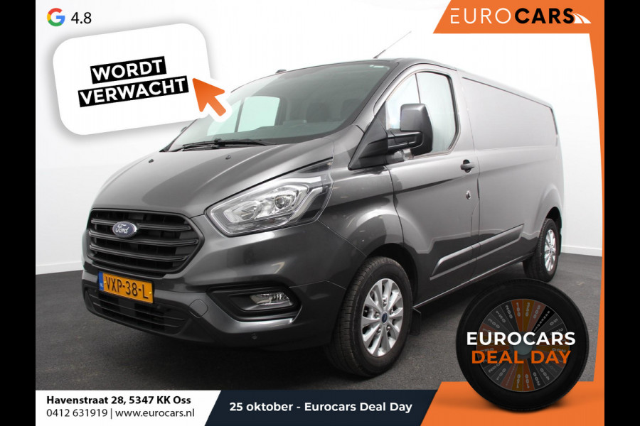 Ford Transit Custom 300 2.0 TDCI 130pk L2H1 Automaat | Navigatie | Cruise control | Camera | PDC VA | Trekhaak | Lichtmetalen Velgen