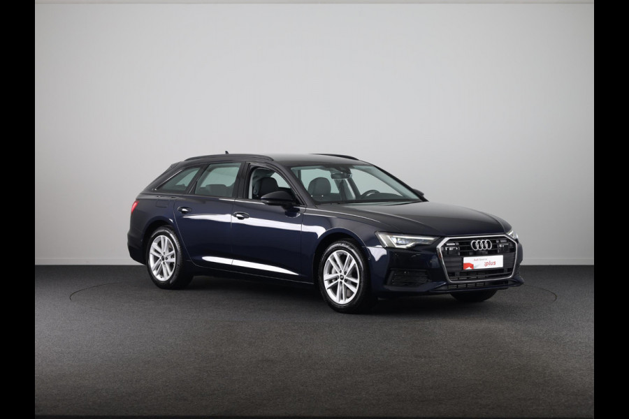 Audi A6 Avant 50 TFSI e quattro 299pk | Trekhaak wegklapbaar | Lederen bekleding | Electrisch verstelbare voorstoelen+geheugen bestuurdersstoel | Adaptieve cruise controle