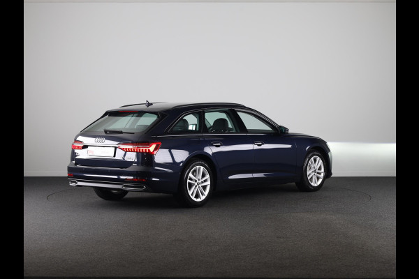 Audi A6 Avant 50 TFSI e quattro 299pk | Trekhaak wegklapbaar | Lederen bekleding | Electrisch verstelbare voorstoelen+geheugen bestuurdersstoel | Adaptieve cruise controle