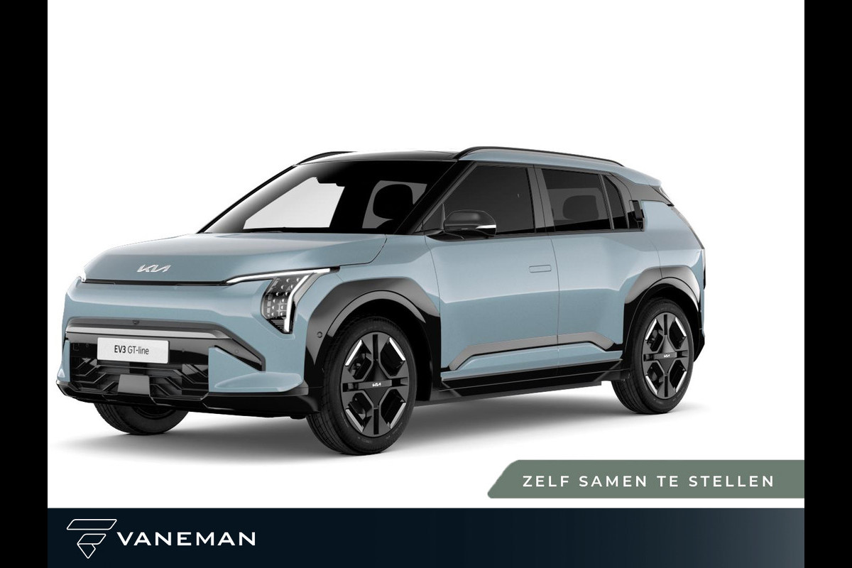 Kia EV3 GT-Line 81.4 kWh | Achterbank verwarmd | Zelf samenstellen Kia EV3 GT-Line 81.4 kWh | Achterbank verwarmd | Zelf samenstellen