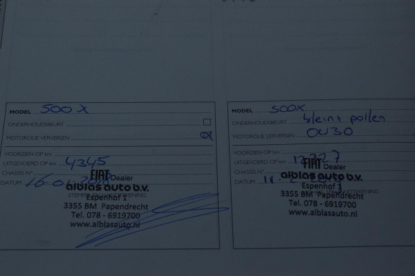 Fiat 500X 1.4 Turbo Lounge|2xcam.|stoel+stuurverw.
