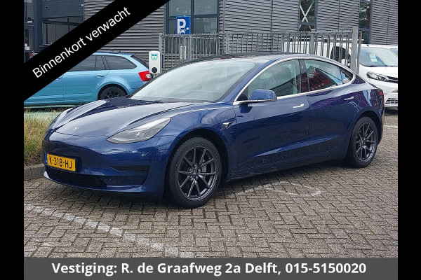 Tesla Model 3 Standard RWD Plus 60 kWh (238 PK) ACCU: 92% | Navigatie | Panoramadak | Stoelverwarming | Leder | 380 km actieradius |