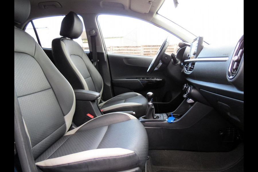 Kia Picanto 1.2 CVVT X-Line | LEDER | STUUR+STOELVERWARMING | CAMERA | CARPLAY | NAVI | CLIMA | KEYLESS | CRUISE CONTROL | DAB+ |
