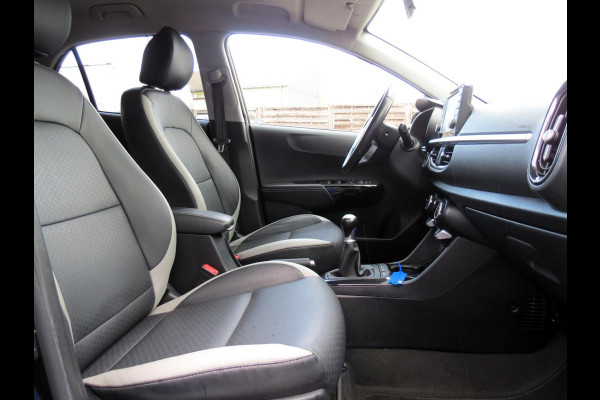 Kia Picanto 1.2 CVVT X-Line | LEDER | STUUR+STOELVERWARMING | CAMERA | CARPLAY | NAVI | CLIMA | KEYLESS | CRUISE CONTROL | DAB+ |