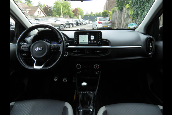 Kia Picanto 1.2 CVVT X-Line | LEDER | STUUR+STOELVERWARMING | CAMERA | CARPLAY | NAVI | CLIMA | KEYLESS | CRUISE CONTROL | DAB+ |