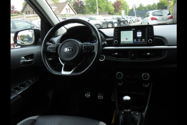 Kia Picanto 1.2 CVVT X-Line | LEDER | STUUR+STOELVERWARMING | CAMERA | CARPLAY | NAVI | CLIMA | KEYLESS | CRUISE CONTROL | DAB+ |