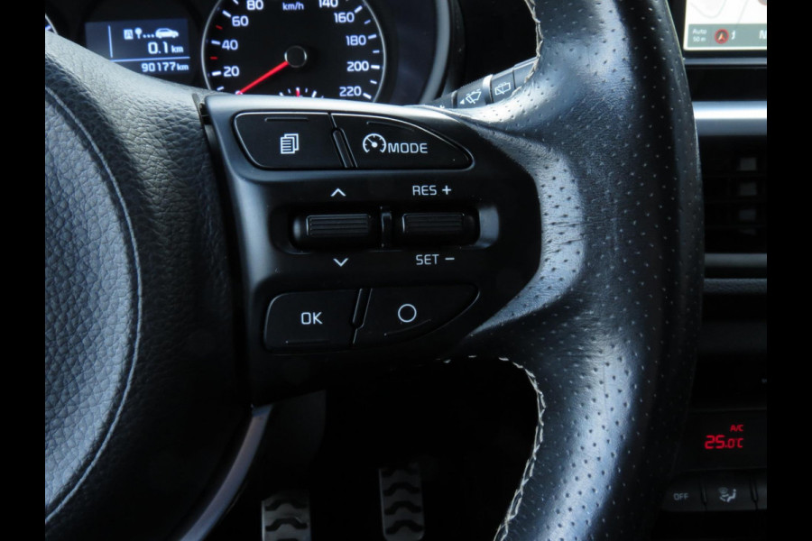Kia Picanto 1.2 CVVT X-Line | LEDER | STUUR+STOELVERWARMING | CAMERA | CARPLAY | NAVI | CLIMA | KEYLESS | CRUISE CONTROL | DAB+ |