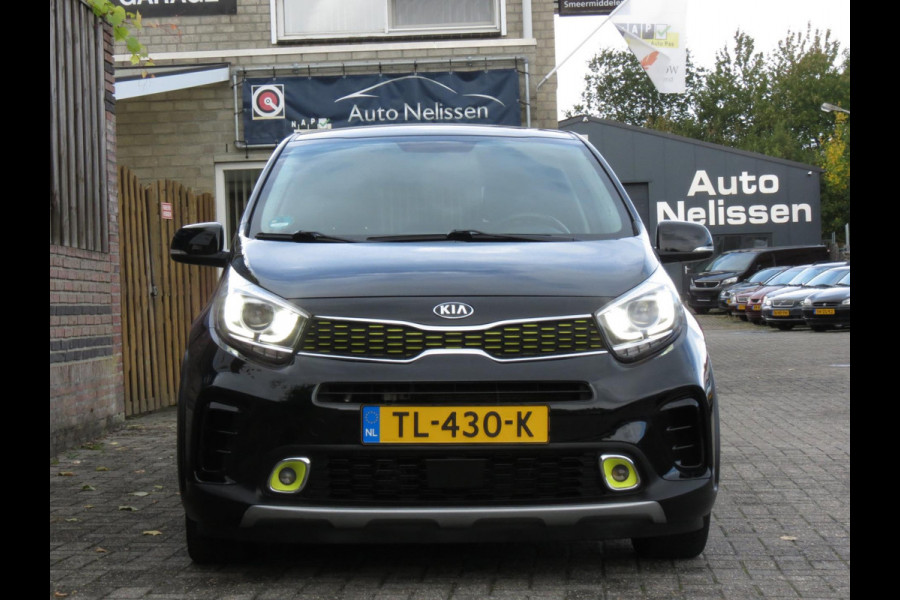 Kia Picanto 1.2 CVVT X-Line | LEDER | STUUR+STOELVERWARMING | CAMERA | CARPLAY | NAVI | CLIMA | KEYLESS | CRUISE CONTROL | DAB+ |