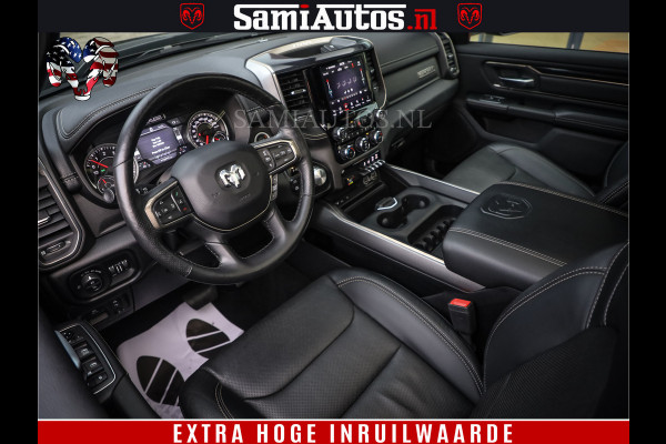 Dodge Ram 1500 SPORT BLACK EDITION | 4X4 5.7 V8 | VOL OPTIES | 360 CAMERA | APPLE CARPLAY | 3500KG | 22INCH NIGHT | FULL LED | ADAPTIVE CRUISE | MEMORY SEATS | LEDER | DUBBELE CABINE | CREWCAB