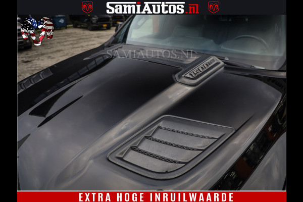 Dodge Ram 1500 SPORT BLACK EDITION | 4X4 5.7 V8 | VOL OPTIES | 360 CAMERA | APPLE CARPLAY | 3500KG | 22INCH NIGHT | FULL LED | ADAPTIVE CRUISE | MEMORY SEATS | LEDER | DUBBELE CABINE | CREWCAB