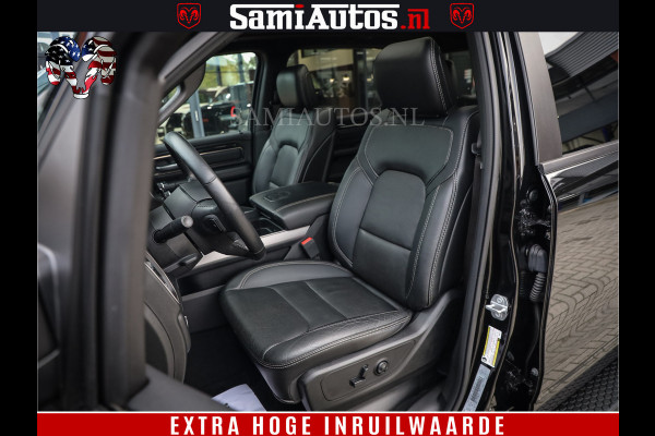 Dodge Ram 1500 SPORT BLACK EDITION | 4X4 5.7 V8 | VOL OPTIES | 360 CAMERA | APPLE CARPLAY | 3500KG | 22INCH NIGHT | FULL LED | ADAPTIVE CRUISE | MEMORY SEATS | LEDER | DUBBELE CABINE | CREWCAB
