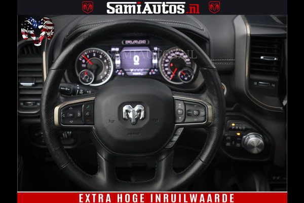 Dodge Ram 1500 SPORT BLACK EDITION | 4X4 5.7 V8 | VOL OPTIES | 360 CAMERA | APPLE CARPLAY | 3500KG | 22INCH NIGHT | FULL LED | ADAPTIVE CRUISE | MEMORY SEATS | LEDER | DUBBELE CABINE | CREWCAB
