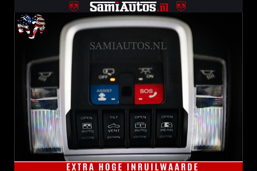 Dodge Ram 1500 SPORT BLACK EDITION | 4X4 5.7 V8 | VOL OPTIES | 360 CAMERA | APPLE CARPLAY | 3500KG | 22INCH NIGHT | FULL LED | ADAPTIVE CRUISE | MEMORY SEATS | LEDER | DUBBELE CABINE | CREWCAB