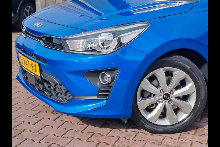 Kia Rio 1.0 T-GDi MHEV DynamicLine | LED | Trekhaak | Cruise | Camera | Stuur- en stoelverwarming | Navi |