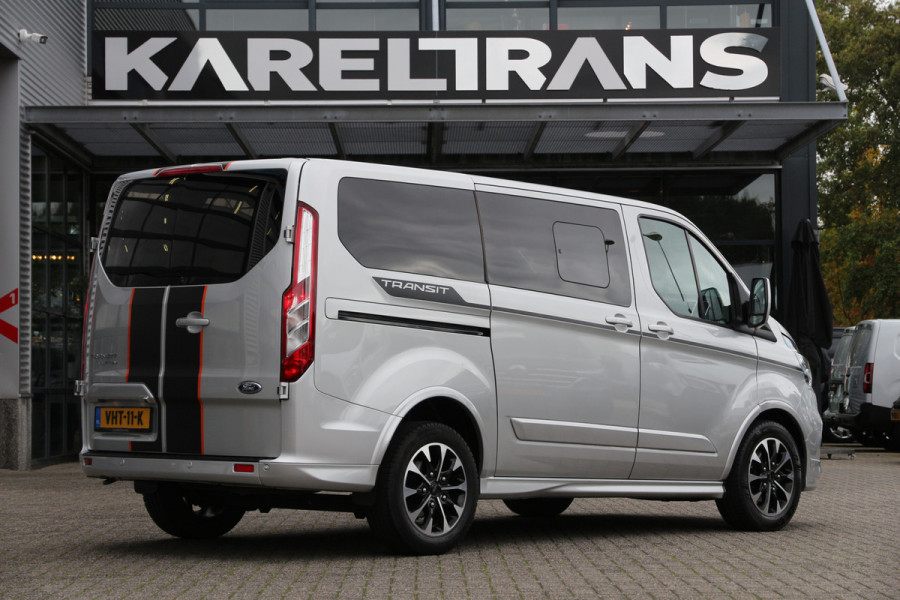 Ford Transit Custom 2.0 TDCI 185 | Aut. | DC | Sport | 2x Schuifdeur | Navi | Camera..