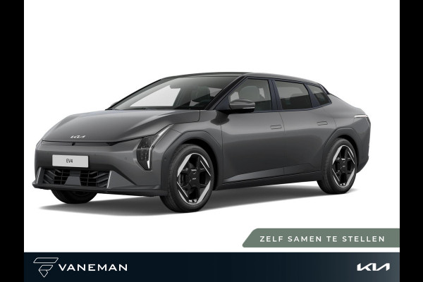 Kia EV4 Fastback Plus Advanced 81.4 kWh | Apple Carplay/Android Auto | Tijdelijk gratis Metallic Lak t.w.v. € 895,- | Zelf samenstellen