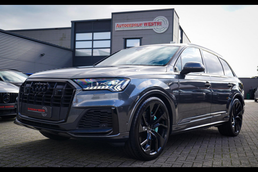 Audi Q7 55 TFSI Quattro Pro Line Plus | Panorama | Massage | Trekhaak | RS zetels | HUD | Adaptieve Cruise Control | Lane Assist |