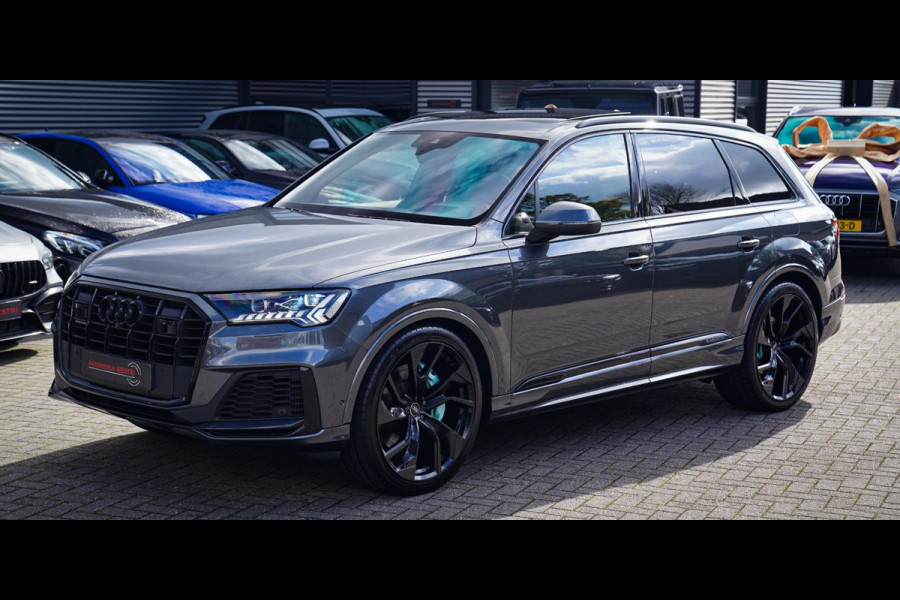 Audi Q7 55 TFSI Quattro Pro Line Plus | Panorama | Massage | Trekhaak | RS zetels | HUD | Adaptieve Cruise Control | Lane Assist |
