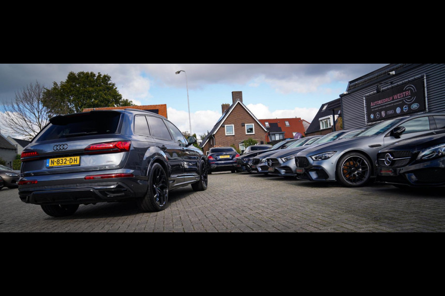 Audi Q7 55 TFSI Quattro Pro Line Plus | Panorama | Massage | Trekhaak | RS zetels | HUD | Adaptieve Cruise Control | Lane Assist |
