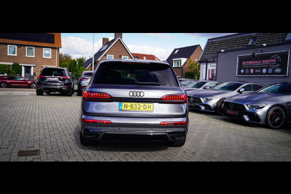Audi Q7 55 TFSI Quattro Pro Line Plus | Panorama | Massage | Trekhaak | RS zetels | HUD | Adaptieve Cruise Control | Lane Assist |