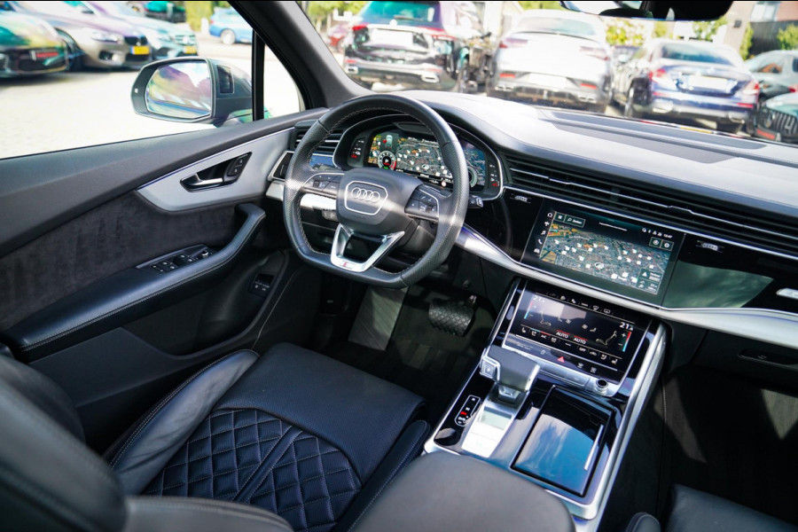 Audi Q7 55 TFSI Quattro Pro Line Plus | Panorama | Massage | Trekhaak | RS zetels | HUD | Adaptieve Cruise Control | Lane Assist |